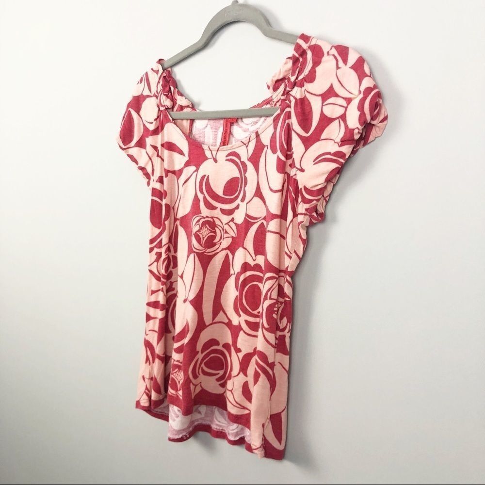 ANTHROPOLOGIE | One September | Floral Top Large - Picture 3 of 7